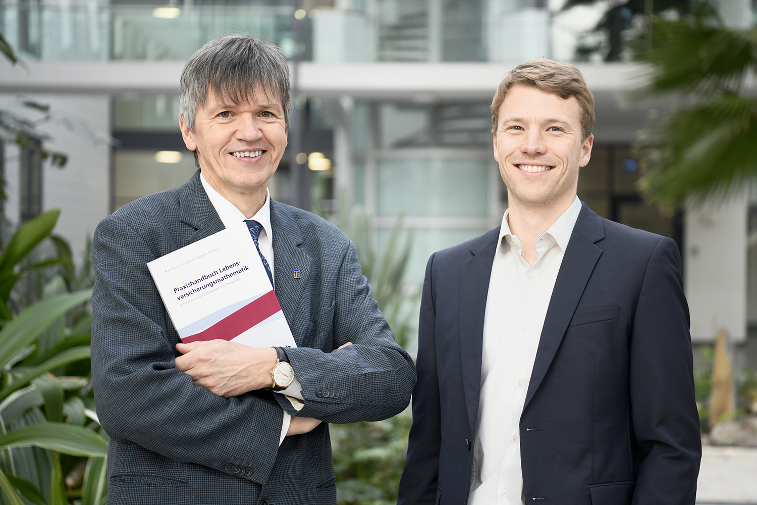Prof. Dr. Ralf Korn und Dr. Andreas Wagner 