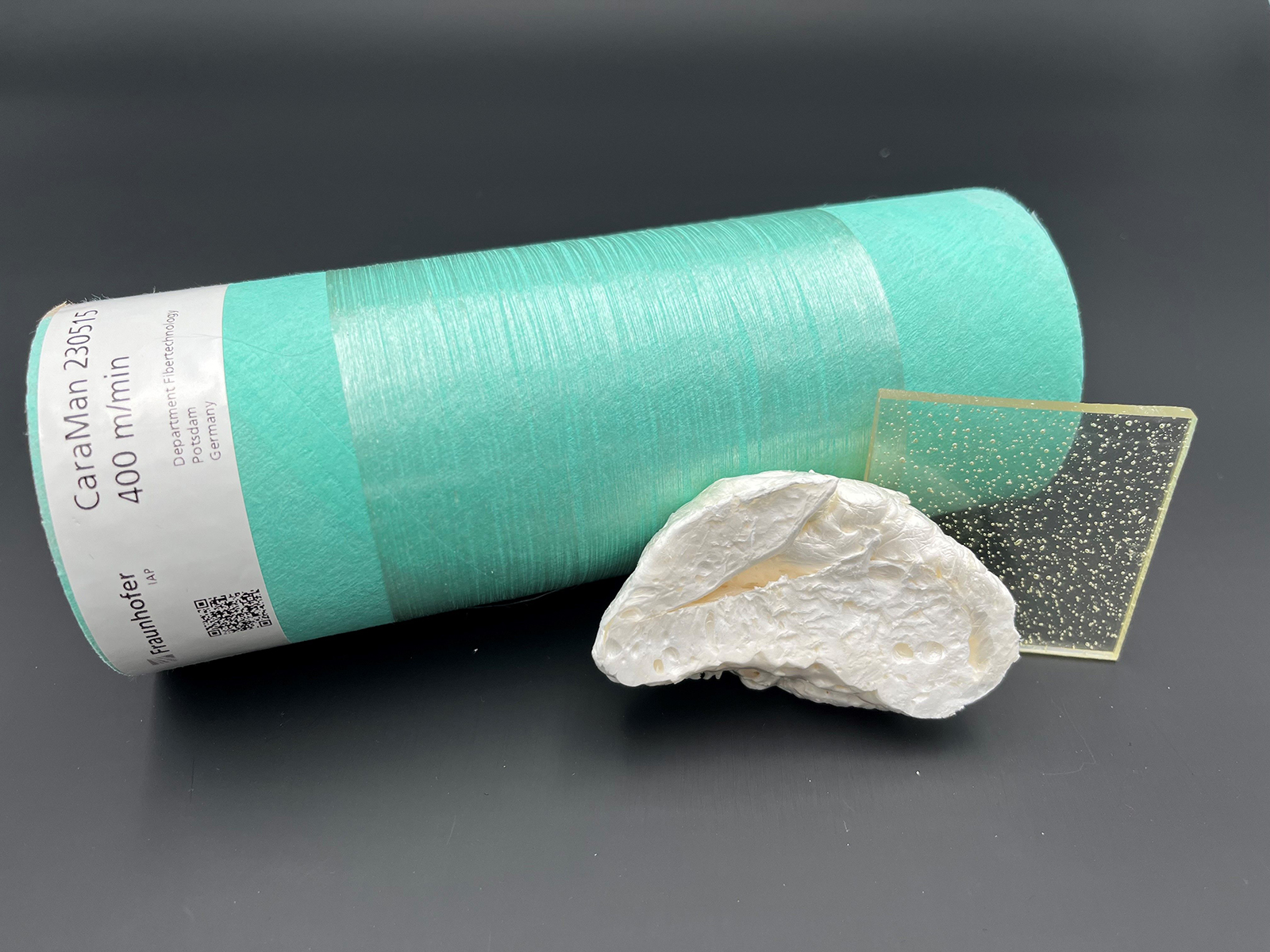 Monofilamente, Schäume und Kunststoffgläser aus Caramid