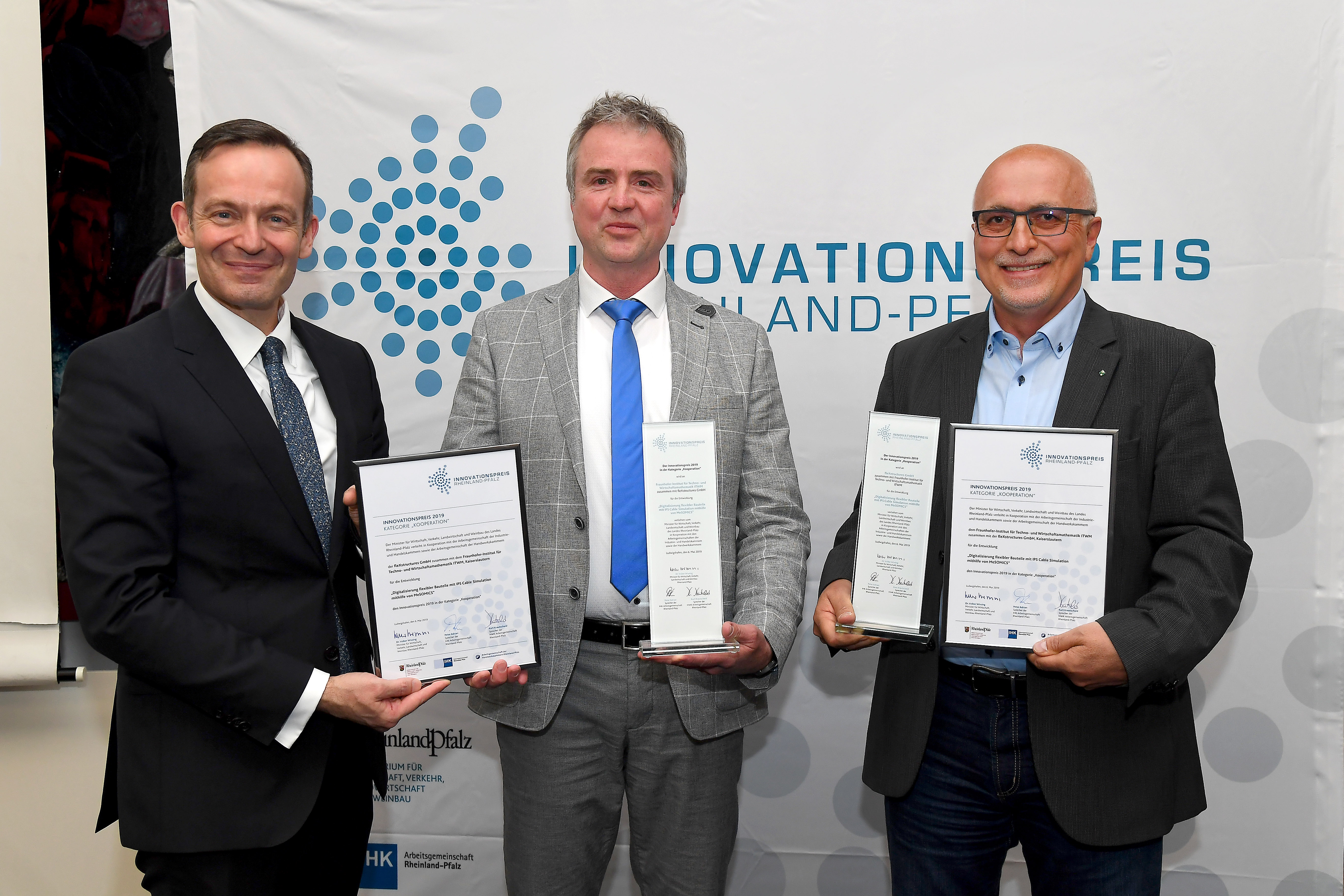 Innovationspreis des Landes für fleXstructures und Fraunhofer ITWM
