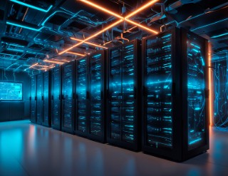 Server Symbolbild Supercomputer