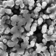 Synthetic SEM image of a Boolean model