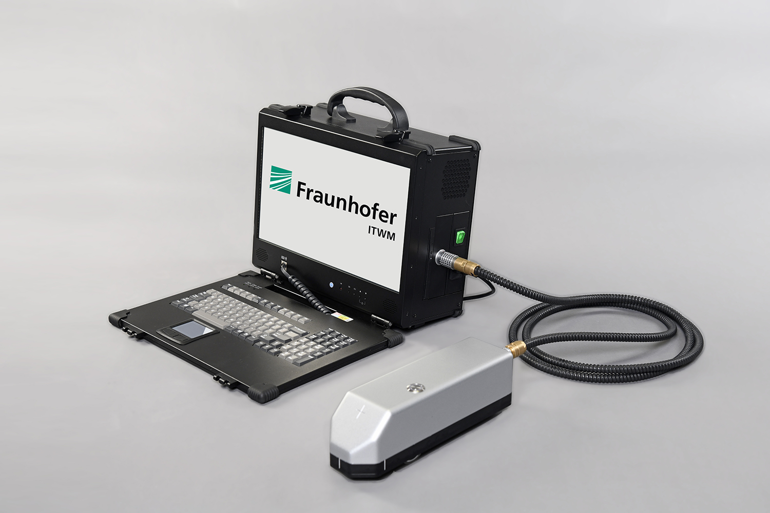 A terahertz hand-held scanner.