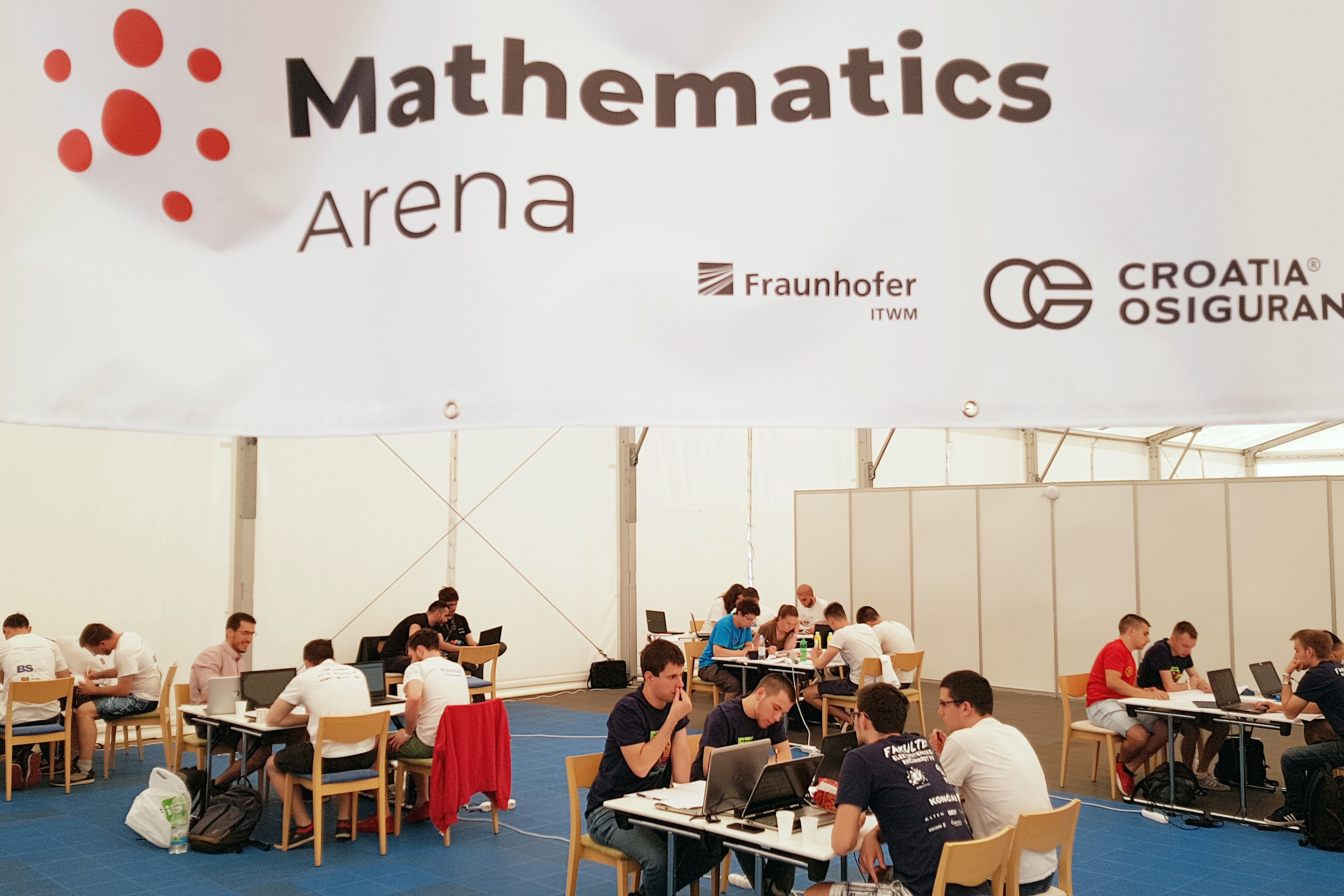 The students of the Mathematics Arena face the STEM Games 2018.