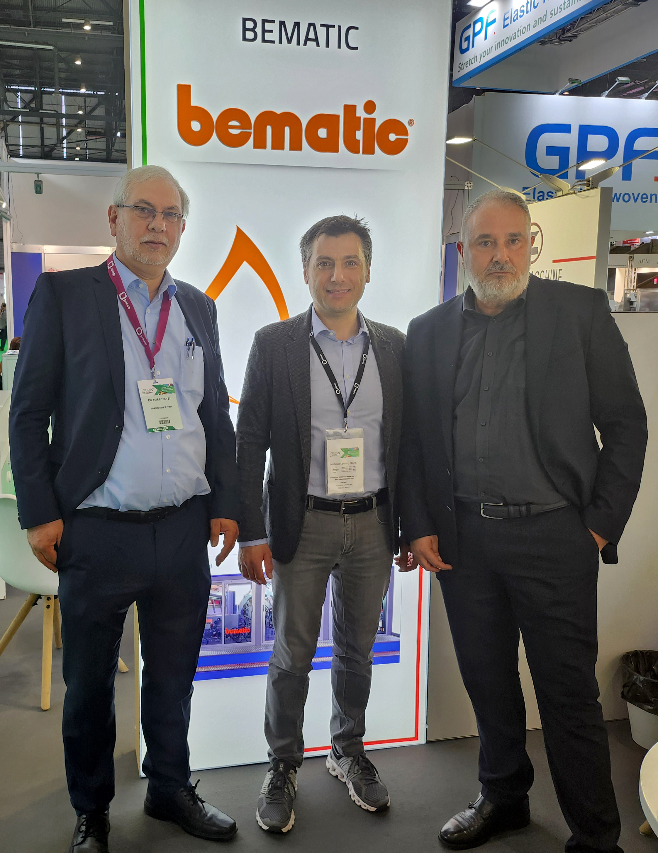 From now on, they will be pooling their expertise: Dr. Dietmar Hietel (Fraunhofer ITWM) Giovanni Di Lorenzo (Siriotek) and Giovanni Bettarini (bematic).